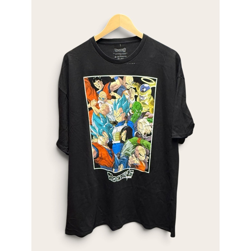 Dragon Ball Super Goku Frieza Graphic T-Shirt Mens XXL Black Spencer's NWT